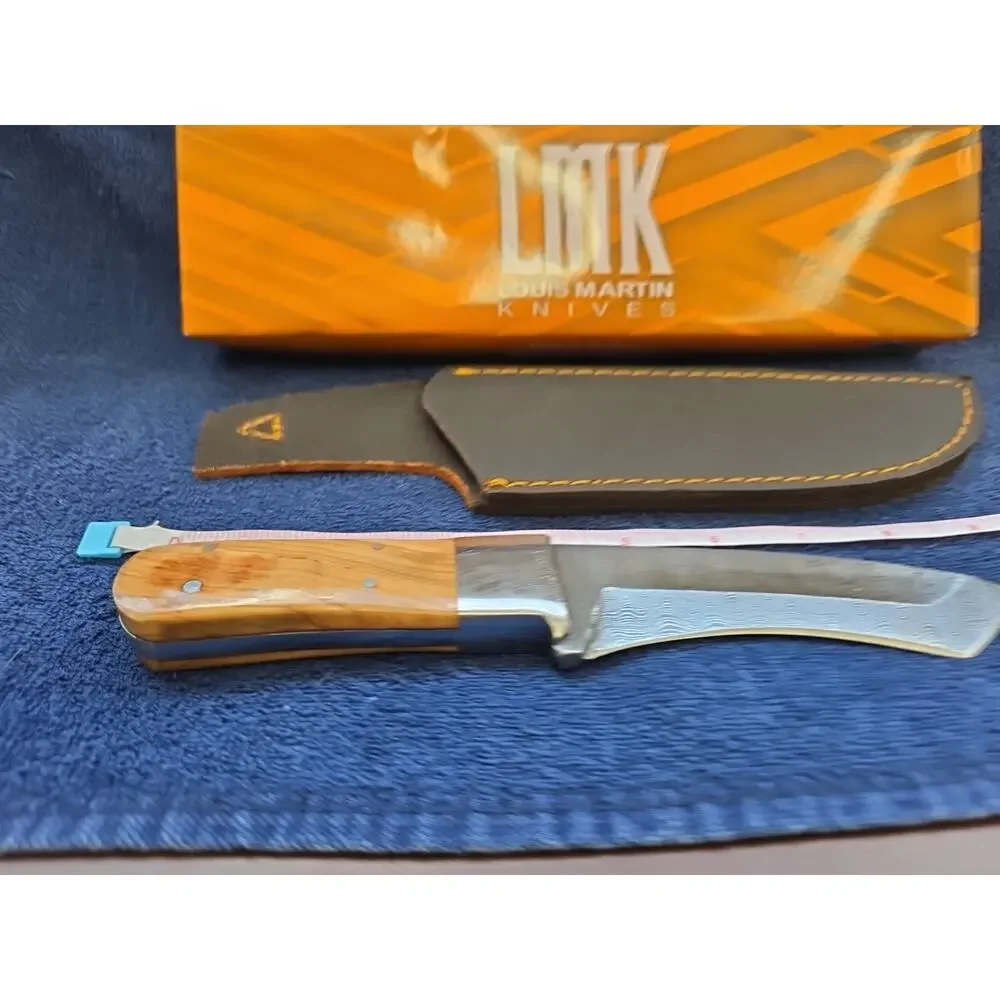 M DAMASCUS hunting bowie